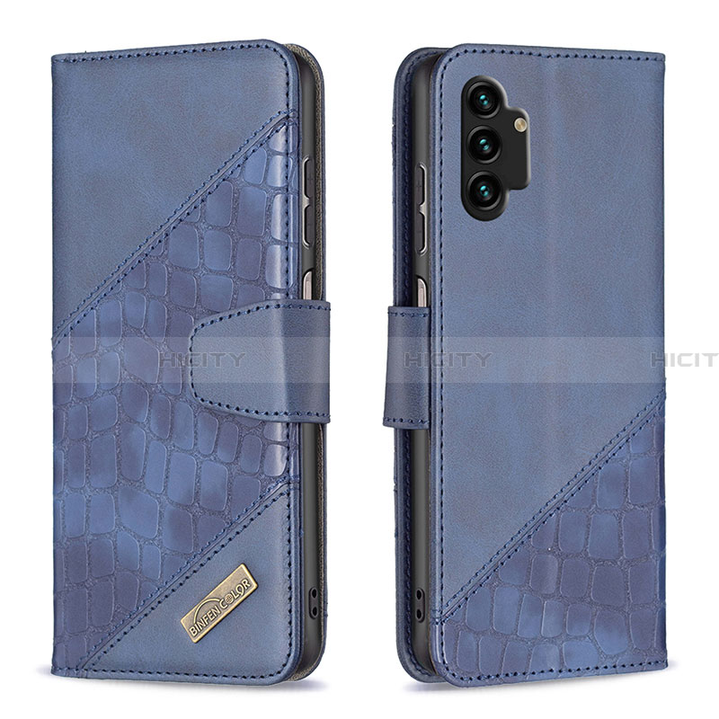 Funda de Cuero Cartera con Soporte Carcasa B03F para Samsung Galaxy A13 4G