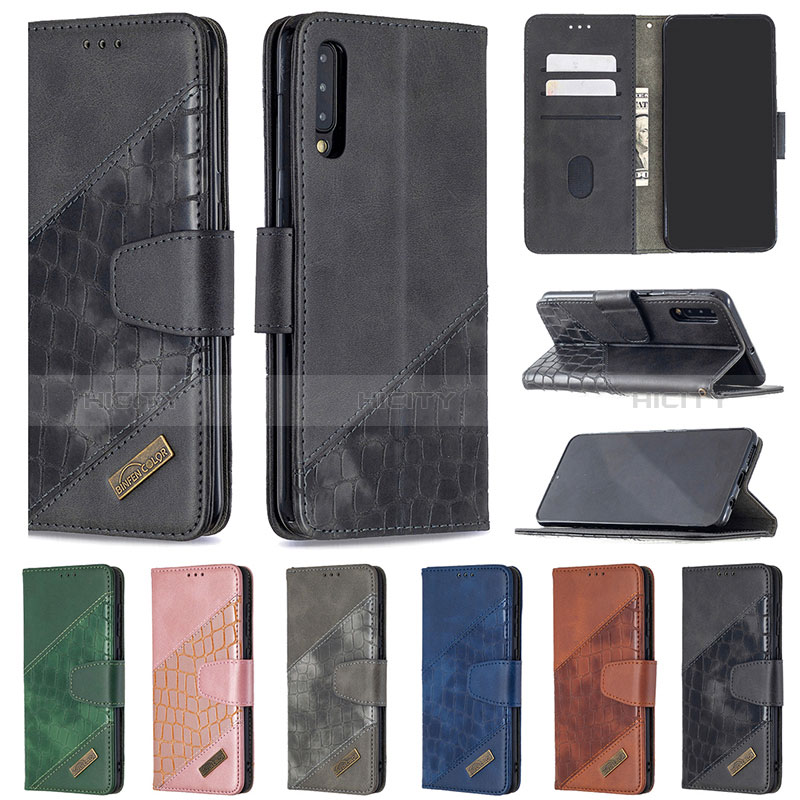 Funda de Cuero Cartera con Soporte Carcasa B03F para Samsung Galaxy A30S