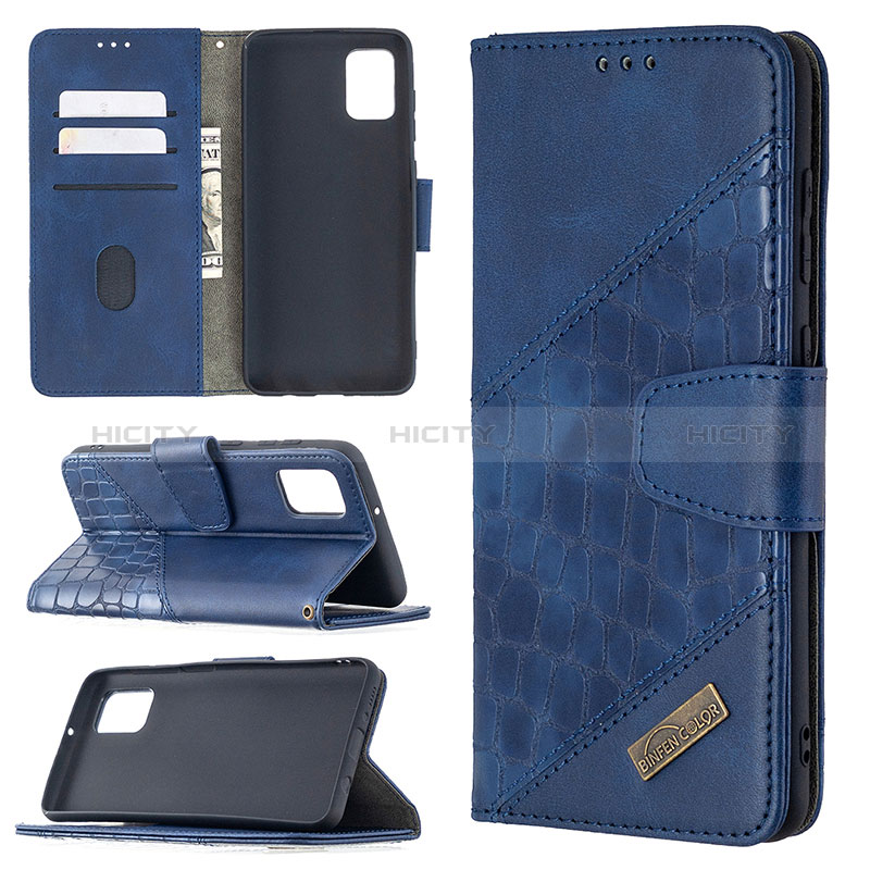 Funda de Cuero Cartera con Soporte Carcasa B03F para Samsung Galaxy A31