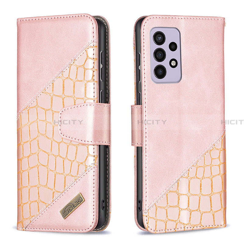 Funda de Cuero Cartera con Soporte Carcasa B03F para Samsung Galaxy A33 5G