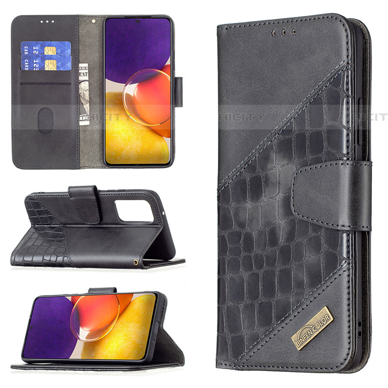 Funda de Cuero Cartera con Soporte Carcasa B03F para Samsung Galaxy A34 5G