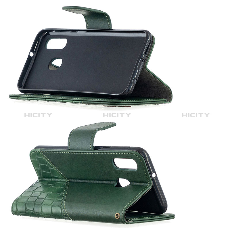 Funda de Cuero Cartera con Soporte Carcasa B03F para Samsung Galaxy A40