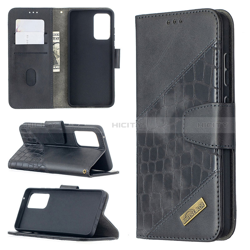 Funda de Cuero Cartera con Soporte Carcasa B03F para Samsung Galaxy A52s 5G