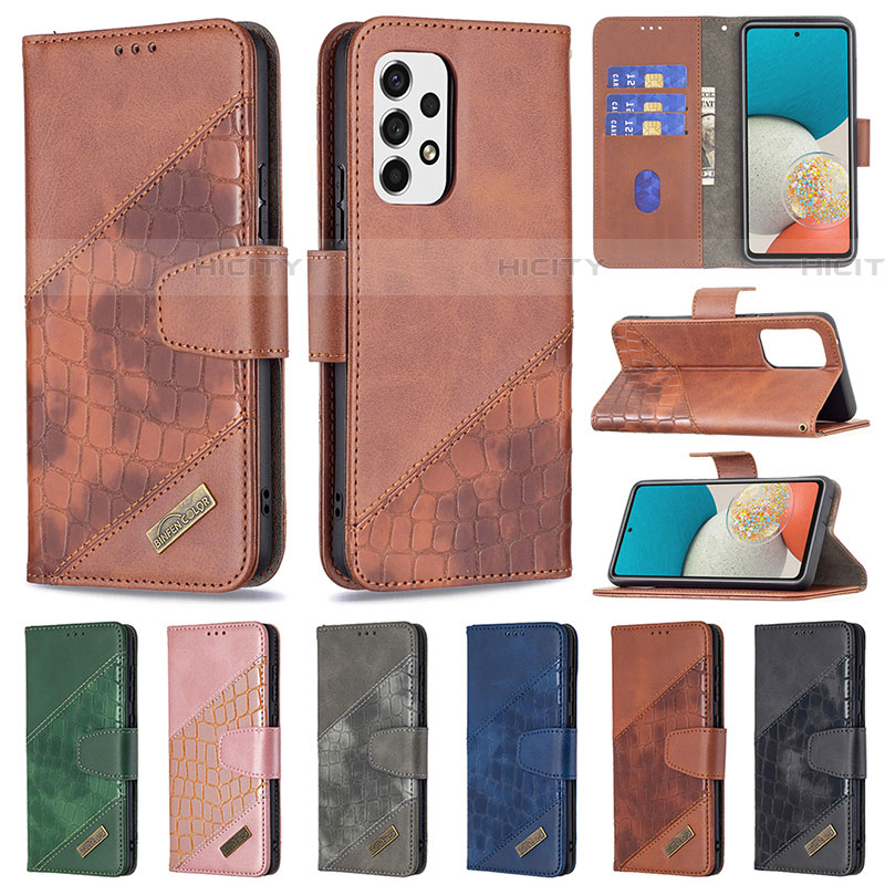 Funda de Cuero Cartera con Soporte Carcasa B03F para Samsung Galaxy A53 5G