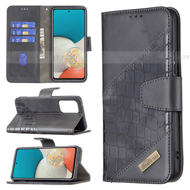 Funda de Cuero Cartera con Soporte Carcasa B03F para Samsung Galaxy A53 5G