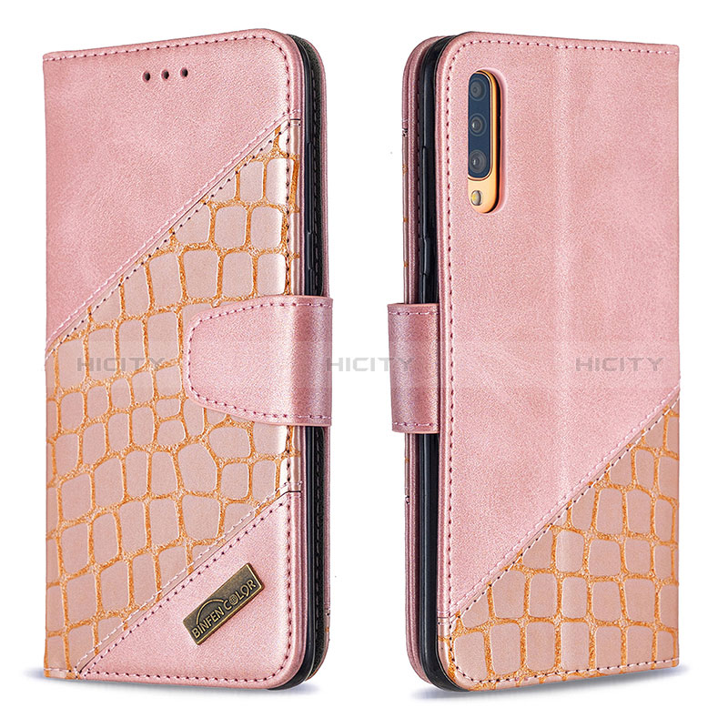 Funda de Cuero Cartera con Soporte Carcasa B03F para Samsung Galaxy A70S