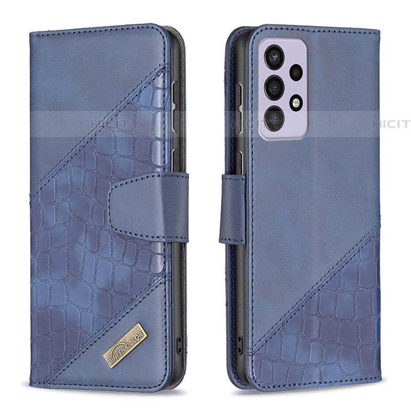 Funda de Cuero Cartera con Soporte Carcasa B03F para Samsung Galaxy A73 5G