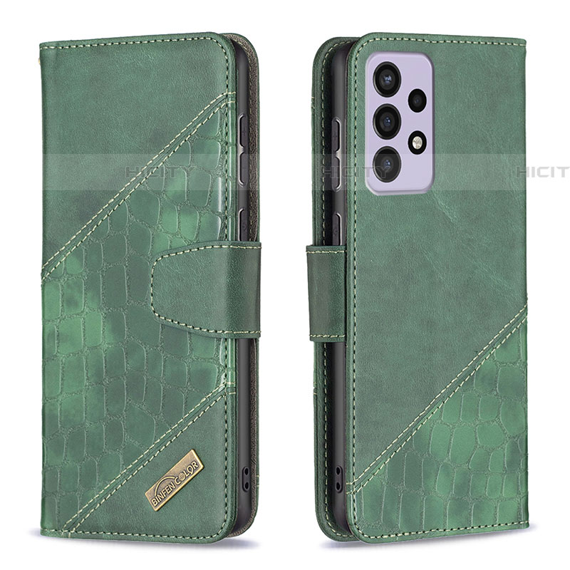 Funda de Cuero Cartera con Soporte Carcasa B03F para Samsung Galaxy A73 5G