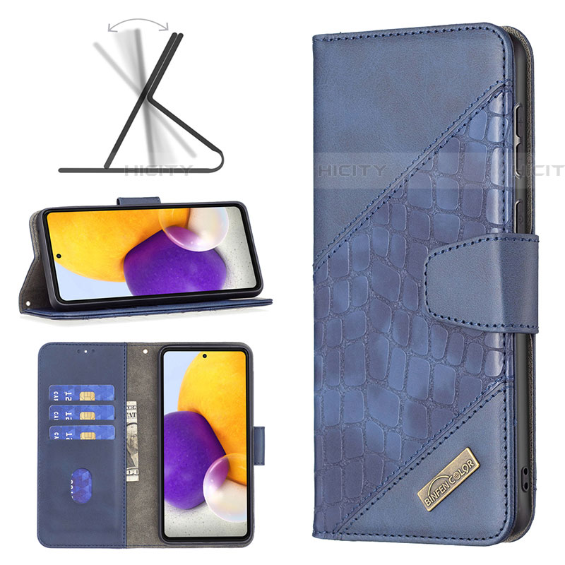 Funda de Cuero Cartera con Soporte Carcasa B03F para Samsung Galaxy A73 5G