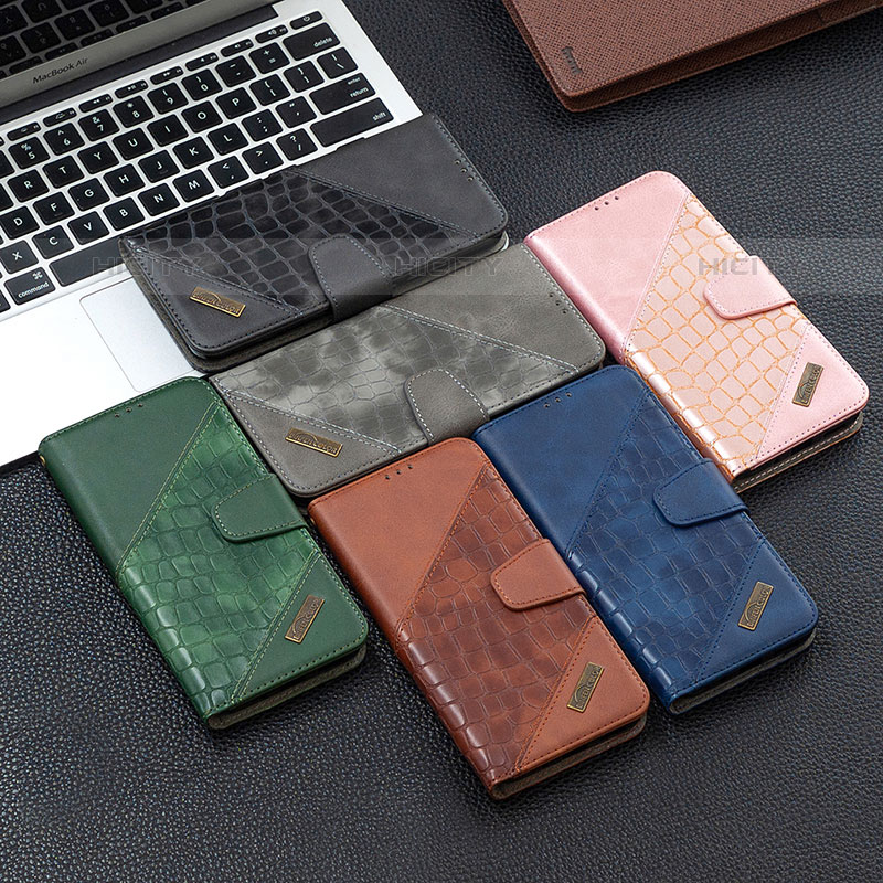 Funda de Cuero Cartera con Soporte Carcasa B03F para Samsung Galaxy M02s