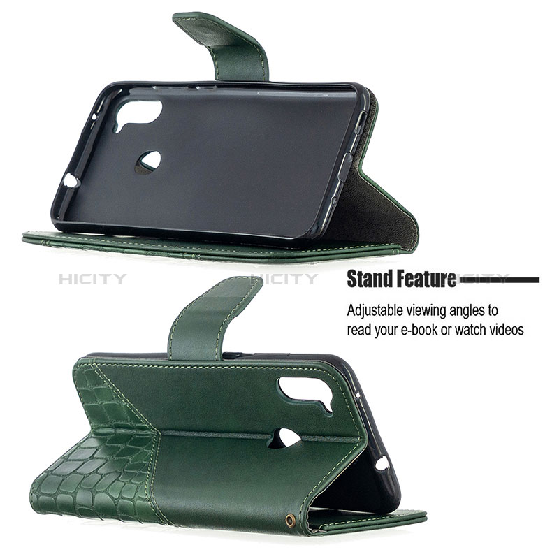 Funda de Cuero Cartera con Soporte Carcasa B03F para Samsung Galaxy M11