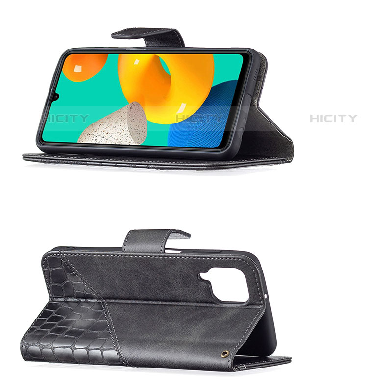 Funda de Cuero Cartera con Soporte Carcasa B03F para Samsung Galaxy M32 4G