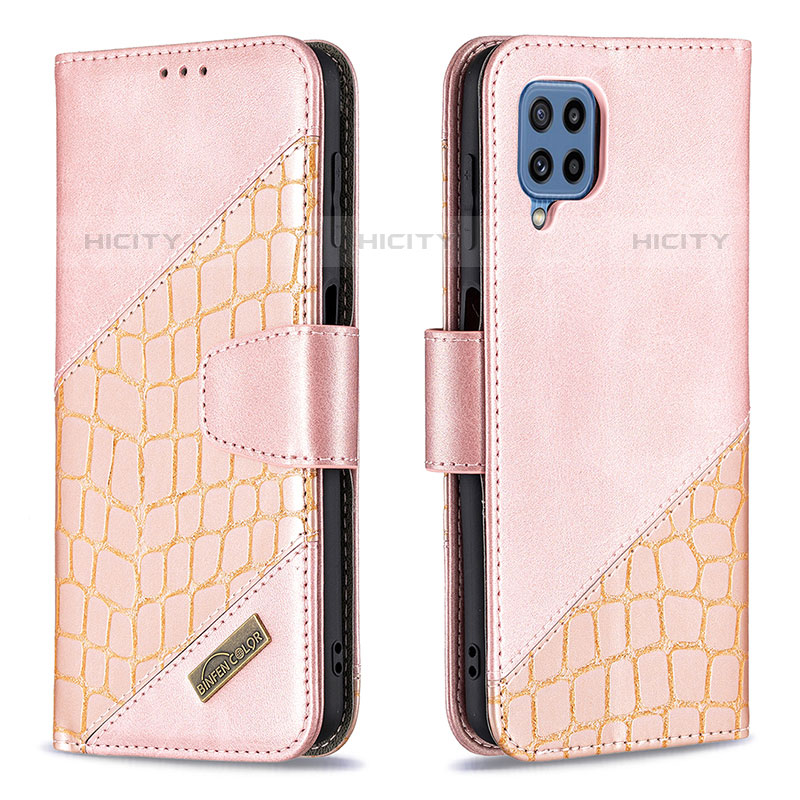 Funda de Cuero Cartera con Soporte Carcasa B03F para Samsung Galaxy M32 4G