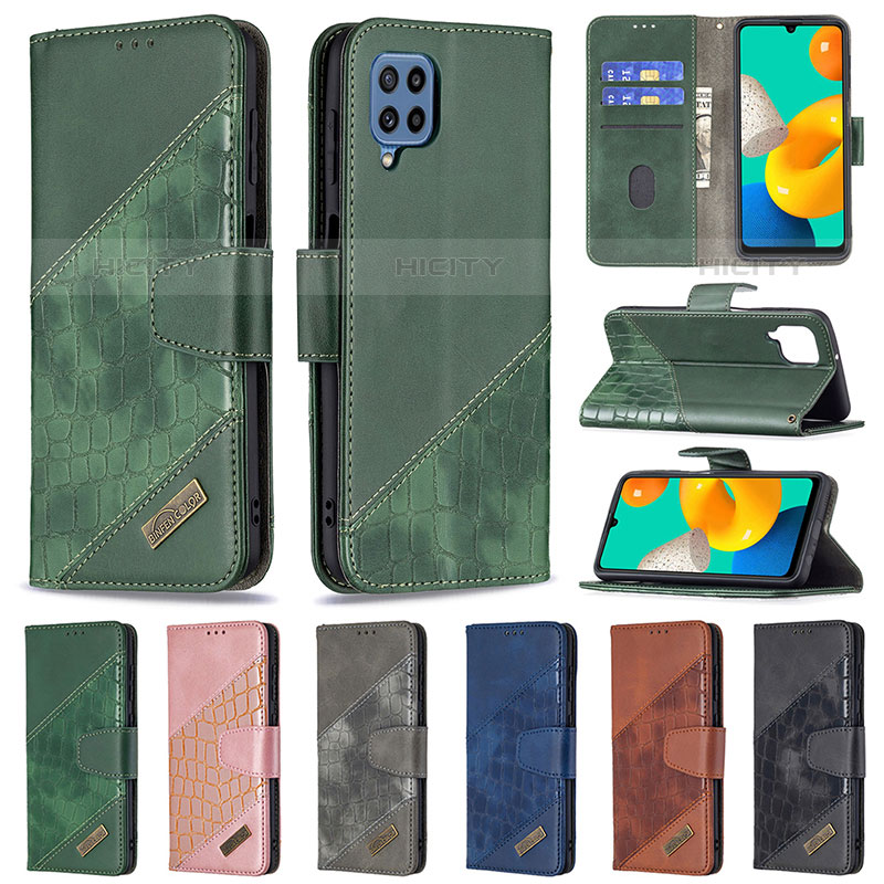 Funda de Cuero Cartera con Soporte Carcasa B03F para Samsung Galaxy M32 4G