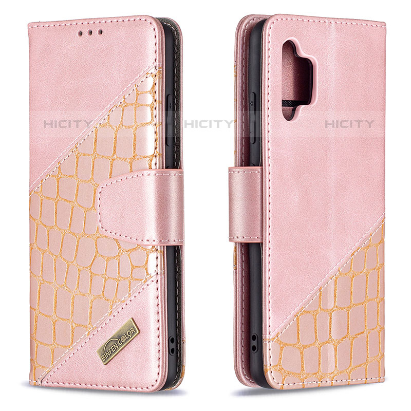 Funda de Cuero Cartera con Soporte Carcasa B03F para Samsung Galaxy M32 5G