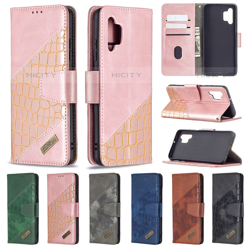 Funda de Cuero Cartera con Soporte Carcasa B03F para Samsung Galaxy M32 5G