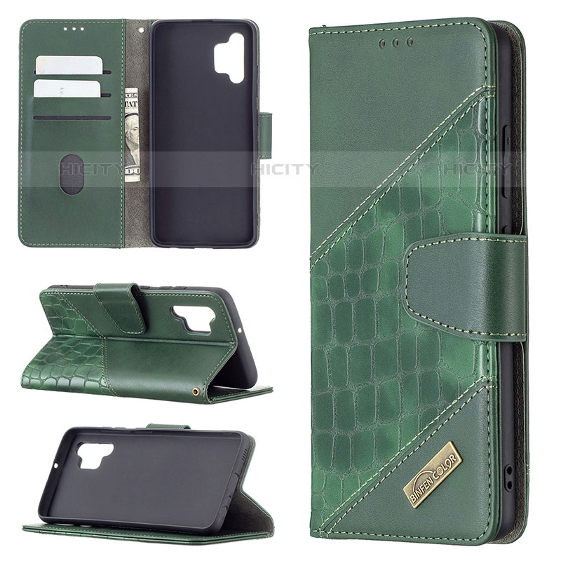 Funda de Cuero Cartera con Soporte Carcasa B03F para Samsung Galaxy M32 5G