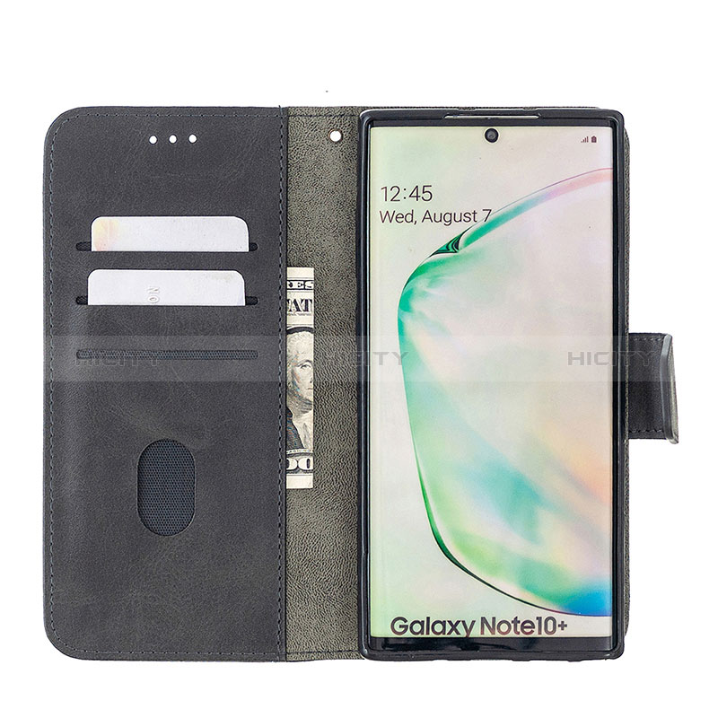 Funda de Cuero Cartera con Soporte Carcasa B03F para Samsung Galaxy Note 10 Plus 5G