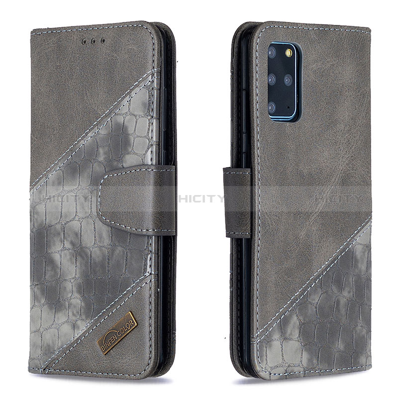 Funda de Cuero Cartera con Soporte Carcasa B03F para Samsung Galaxy S20 Plus 5G