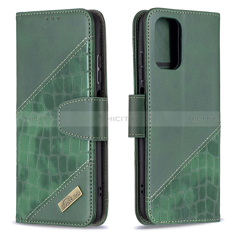 Funda de Cuero Cartera con Soporte Carcasa B03F para Xiaomi Poco M5S