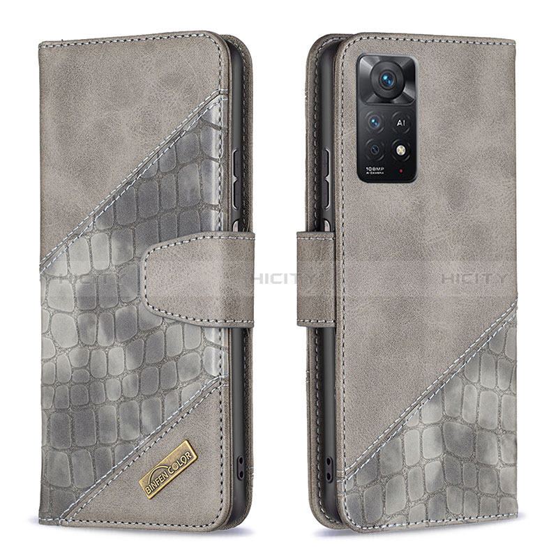 Funda de Cuero Cartera con Soporte Carcasa B03F para Xiaomi Redmi Note 12 Pro 4G