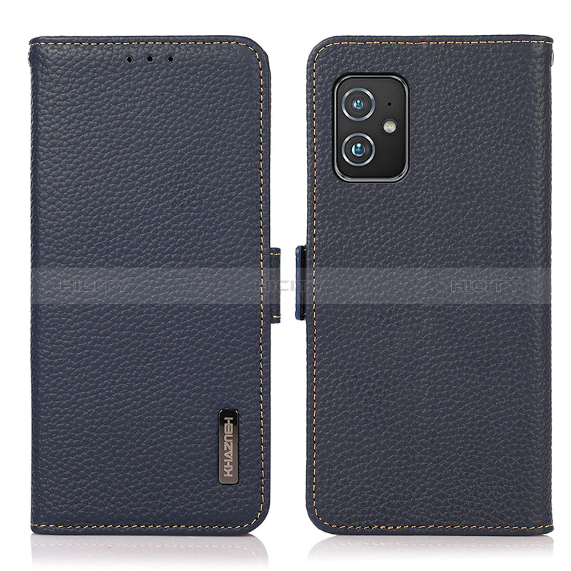 Funda de Cuero Cartera con Soporte Carcasa B03H para Asus ZenFone 8 Mini Azul