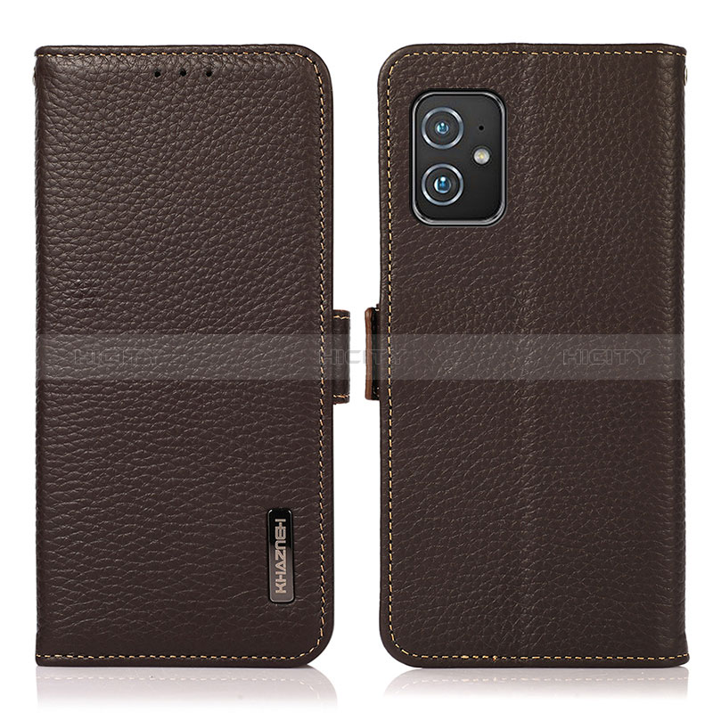 Funda de Cuero Cartera con Soporte Carcasa B03H para Asus Zenfone 8 ZS590KS