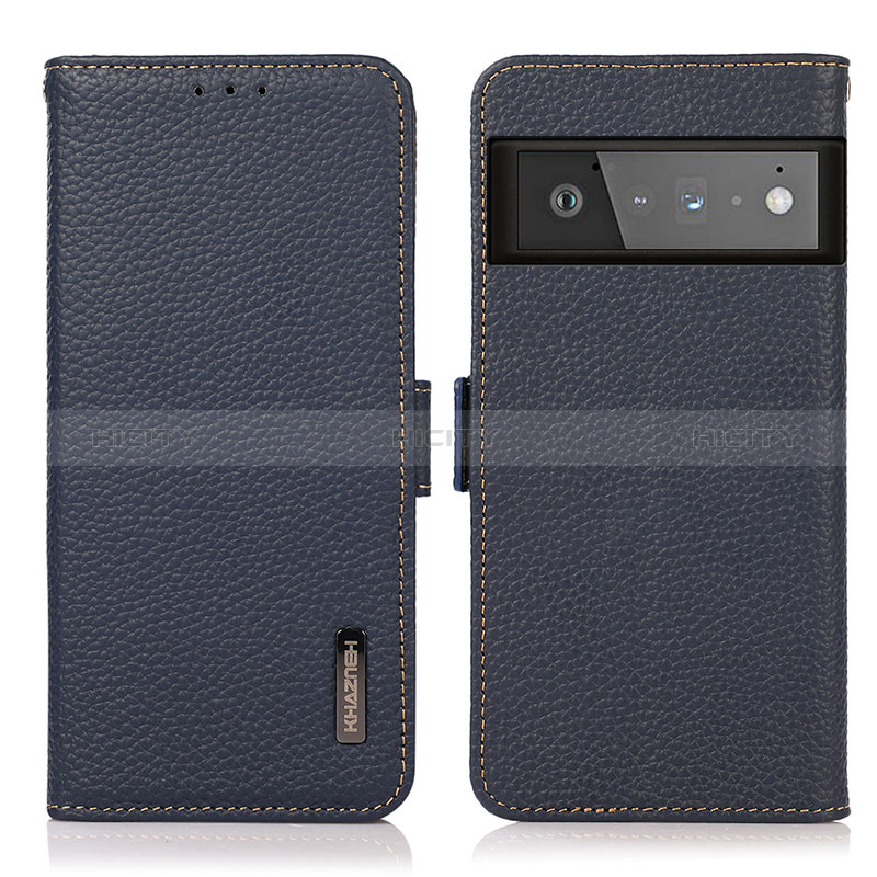 Funda de Cuero Cartera con Soporte Carcasa B03H para Google Pixel 6 Pro 5G