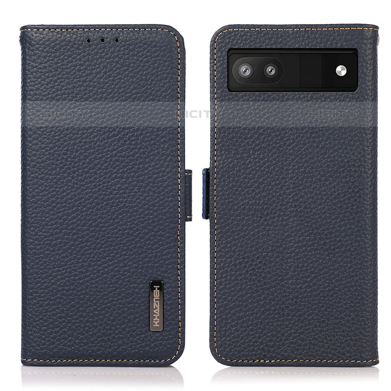 Funda de Cuero Cartera con Soporte Carcasa B03H para Google Pixel 6a 5G