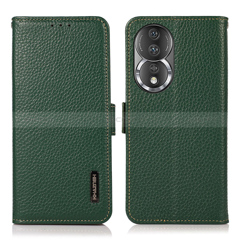 Funda de Cuero Cartera con Soporte Carcasa B03H para Huawei Honor 80 5G