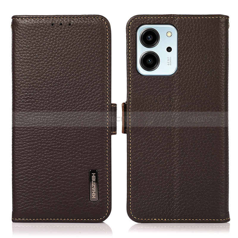 Funda de Cuero Cartera con Soporte Carcasa B03H para Huawei Honor 80 SE 5G