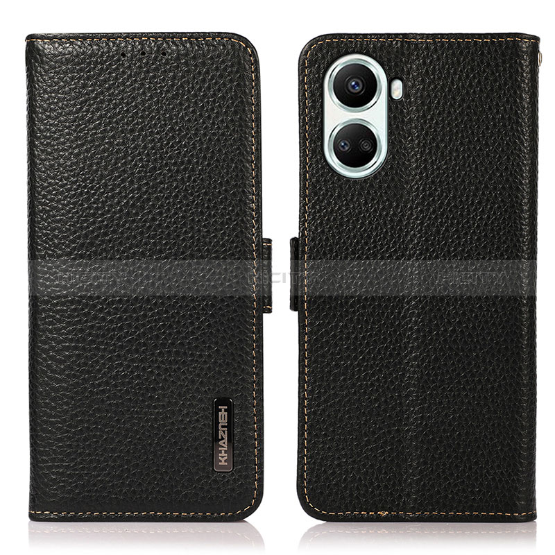 Funda de Cuero Cartera con Soporte Carcasa B03H para Huawei Nova 10 SE Negro