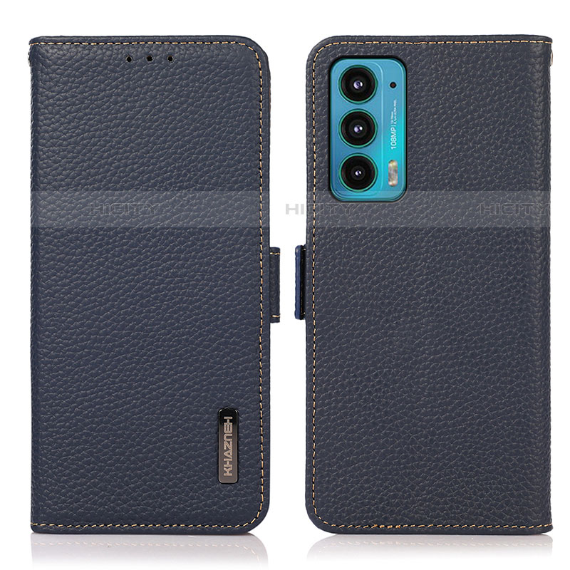 Funda de Cuero Cartera con Soporte Carcasa B03H para Motorola Moto Edge 20 5G