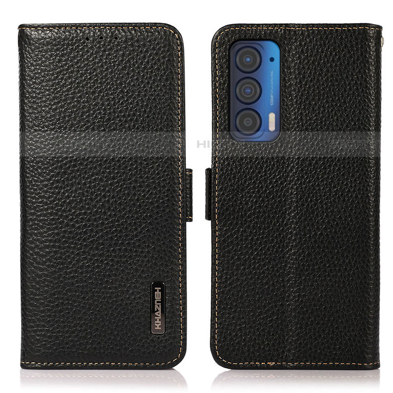 Funda de Cuero Cartera con Soporte Carcasa B03H para Motorola Moto Edge (2021) 5G