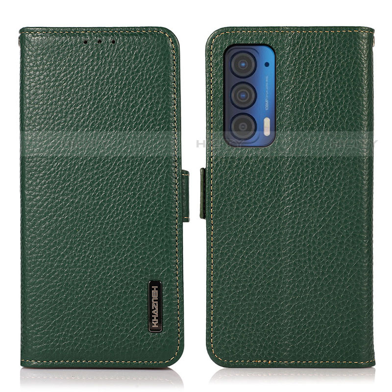 Funda de Cuero Cartera con Soporte Carcasa B03H para Motorola Moto Edge (2021) 5G