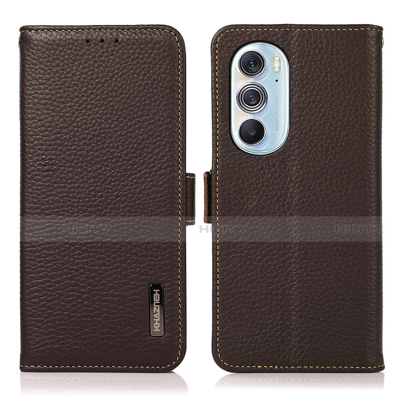 Funda de Cuero Cartera con Soporte Carcasa B03H para Motorola Moto Edge 30 Pro 5G