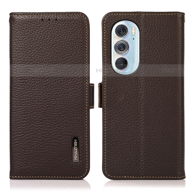 Funda de Cuero Cartera con Soporte Carcasa B03H para Motorola Moto Edge Plus (2022) 5G