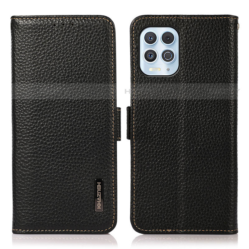 Funda de Cuero Cartera con Soporte Carcasa B03H para Motorola Moto Edge S 5G