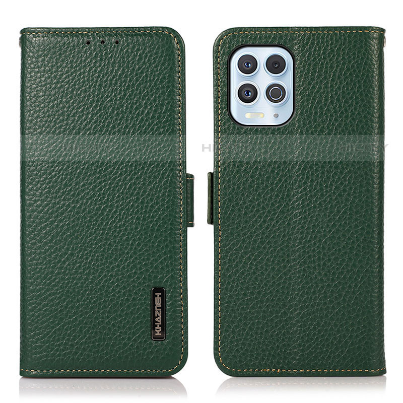 Funda de Cuero Cartera con Soporte Carcasa B03H para Motorola Moto Edge S 5G