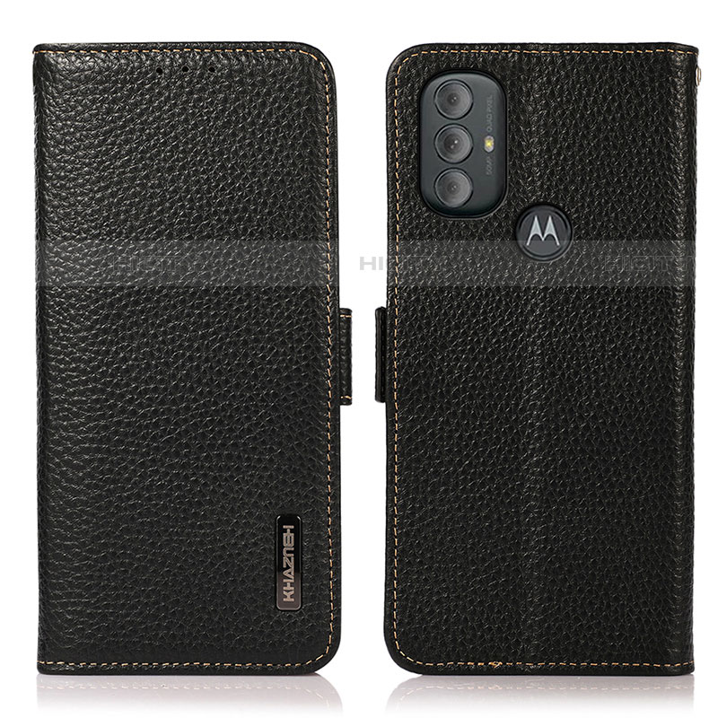 Funda de Cuero Cartera con Soporte Carcasa B03H para Motorola Moto G Play Gen 2