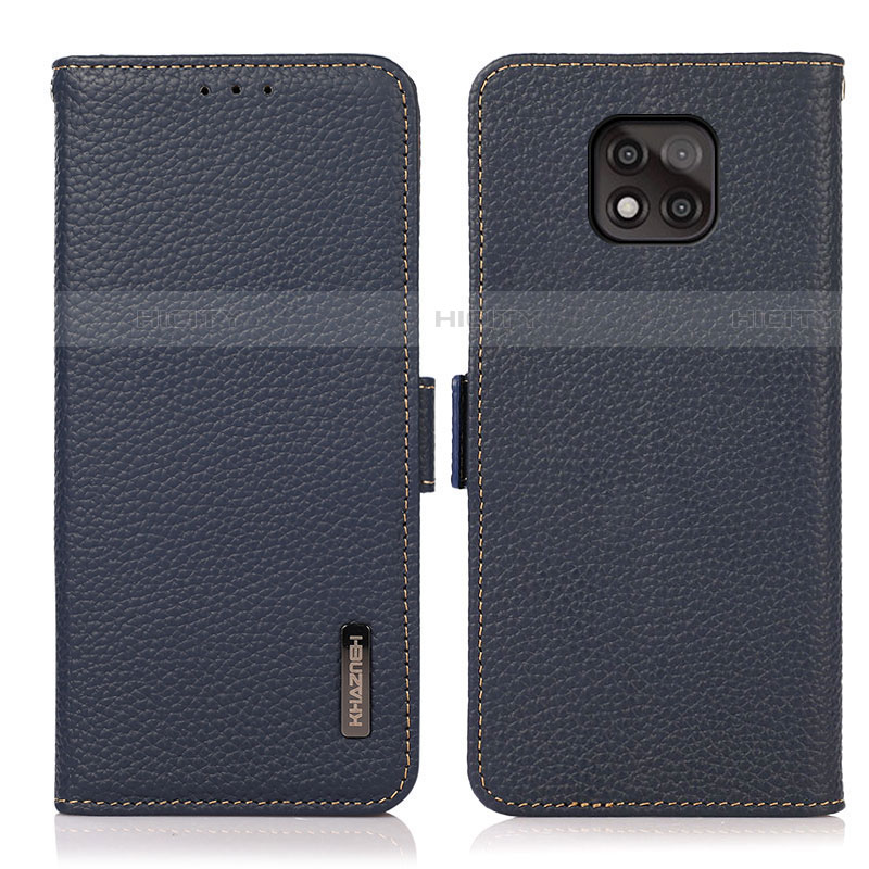 Funda de Cuero Cartera con Soporte Carcasa B03H para Motorola Moto G Power (2021)