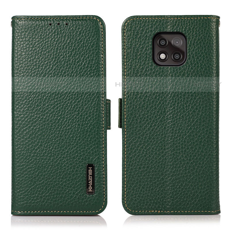 Funda de Cuero Cartera con Soporte Carcasa B03H para Motorola Moto G Power (2021)