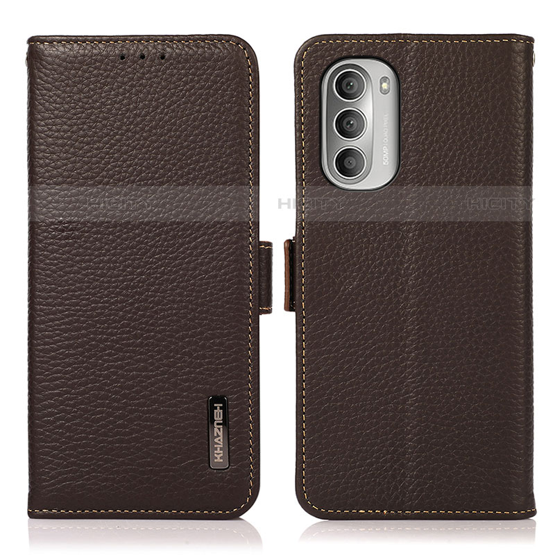 Funda de Cuero Cartera con Soporte Carcasa B03H para Motorola Moto G Stylus (2022) 5G