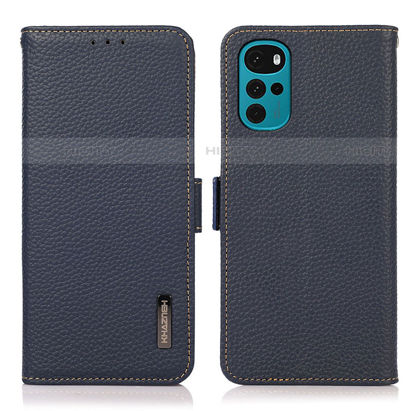 Funda de Cuero Cartera con Soporte Carcasa B03H para Motorola Moto G22