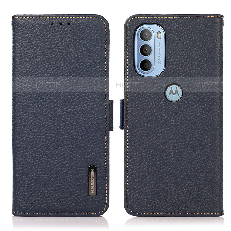 Funda de Cuero Cartera con Soporte Carcasa B03H para Motorola Moto G31