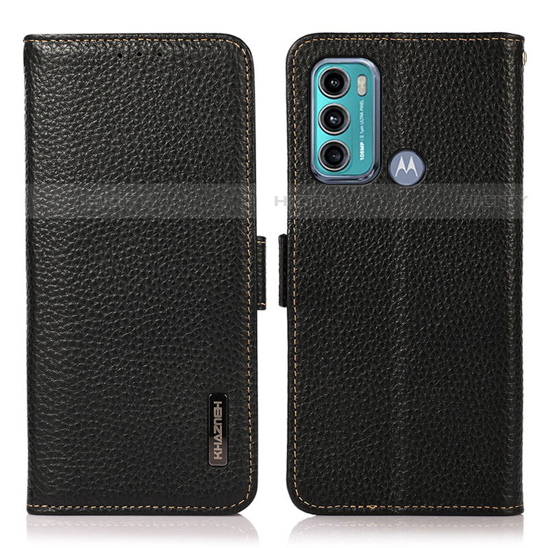 Funda de Cuero Cartera con Soporte Carcasa B03H para Motorola Moto G40 Fusion