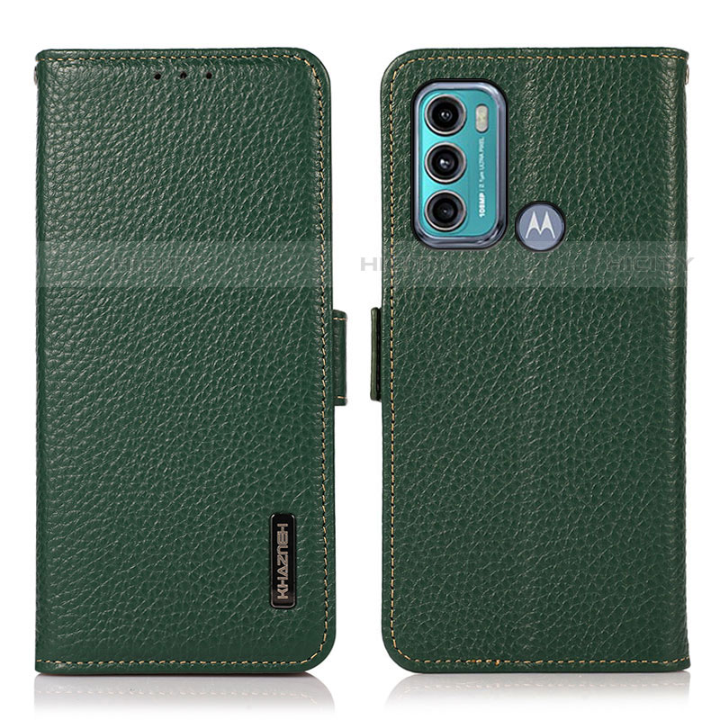 Funda de Cuero Cartera con Soporte Carcasa B03H para Motorola Moto G40 Fusion