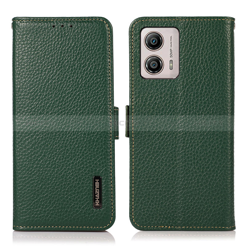 Funda de Cuero Cartera con Soporte Carcasa B03H para Motorola Moto G53 5G