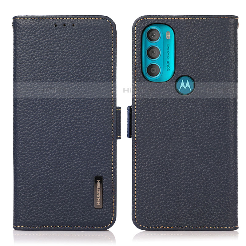 Funda de Cuero Cartera con Soporte Carcasa B03H para Motorola Moto G71 5G