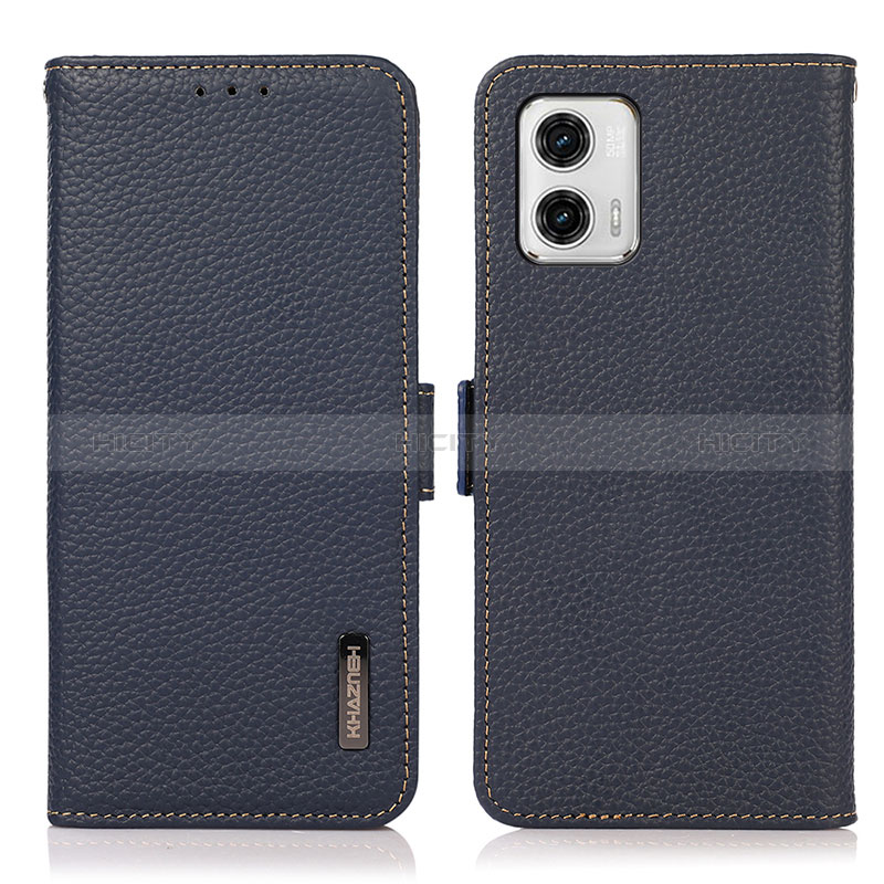 Funda de Cuero Cartera con Soporte Carcasa B03H para Motorola Moto G73 5G